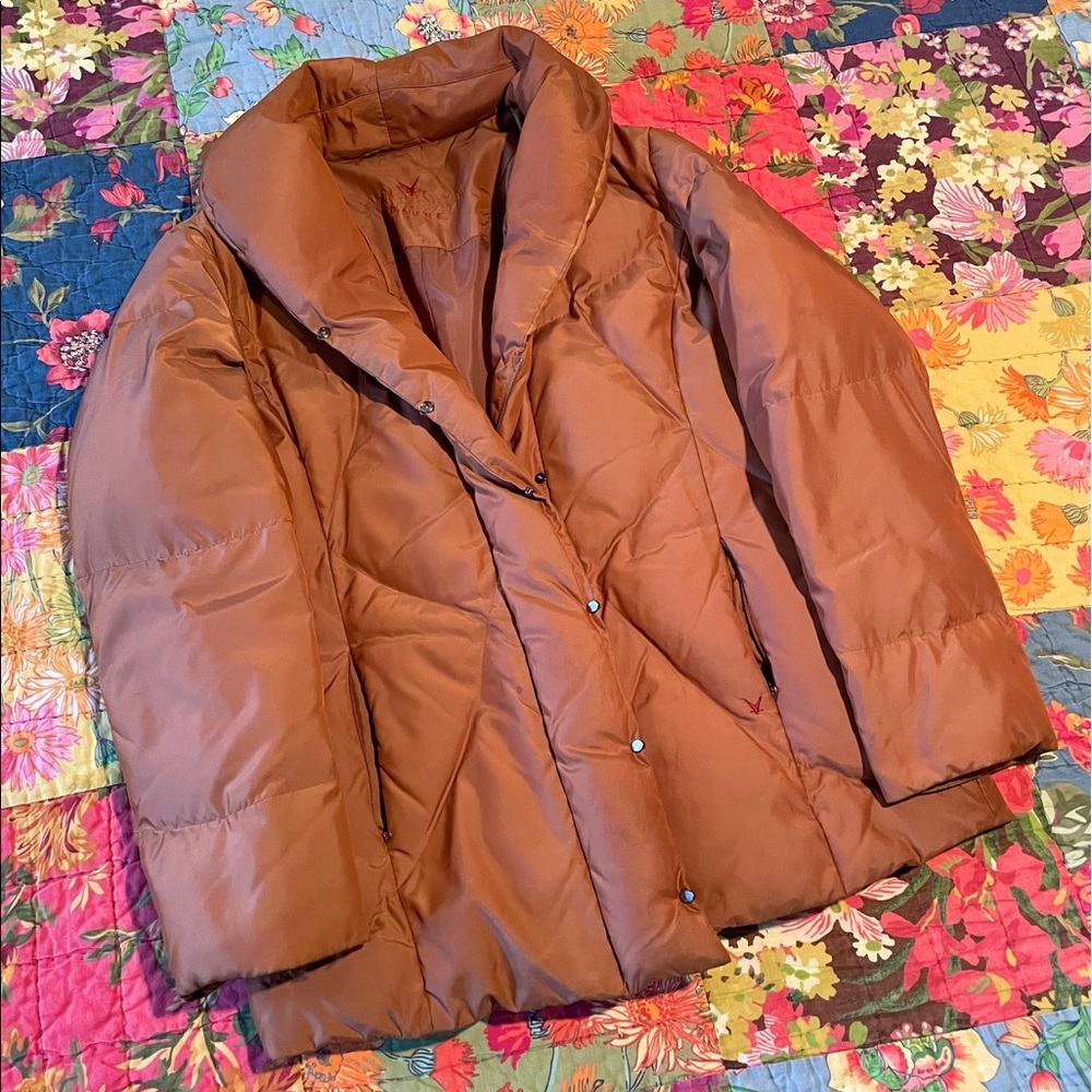 Retro puffer jacket